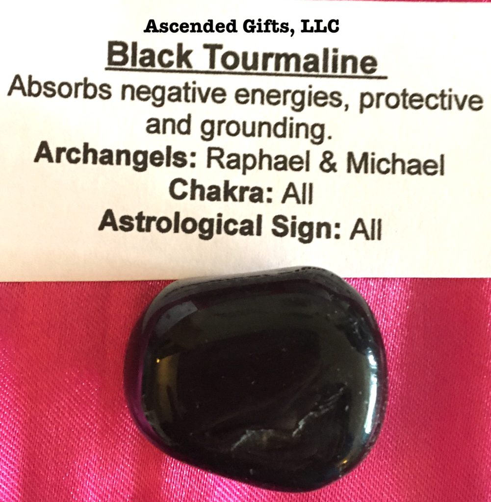 Black Tourmaline/Tumbled – Ascended Gifts